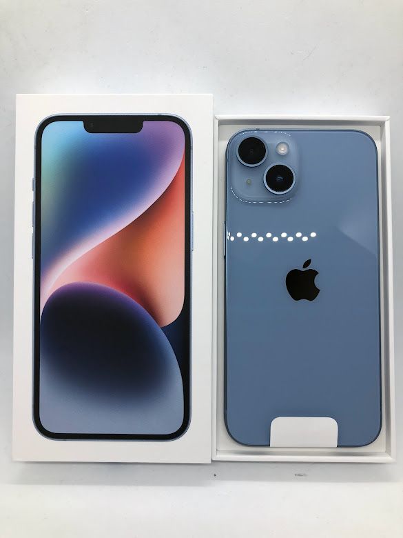 ムスビー｜iPhone14 128GB ブルー SIMフリー ドコモ版 未使用品  