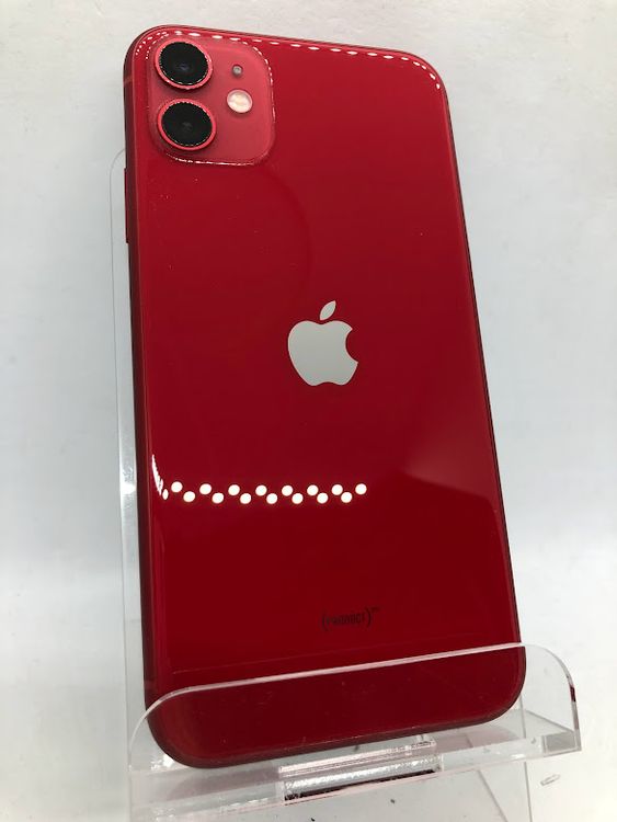 ムスビー｜iPhone11 64GB レッド SIMフリー au版 バッテリー86 