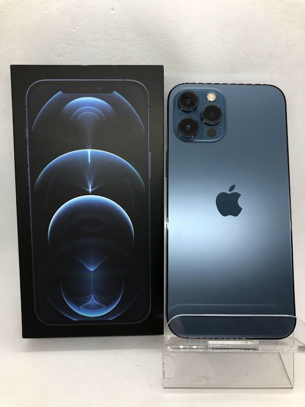 ムスビー｜iPhone12 Pro Max 128GB ブルー SIMフリー au版 バッテリー 