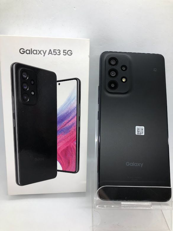 ムスビー｜Galaxy A53 5G SCG15 128GB ブラック SIMフリー au版  