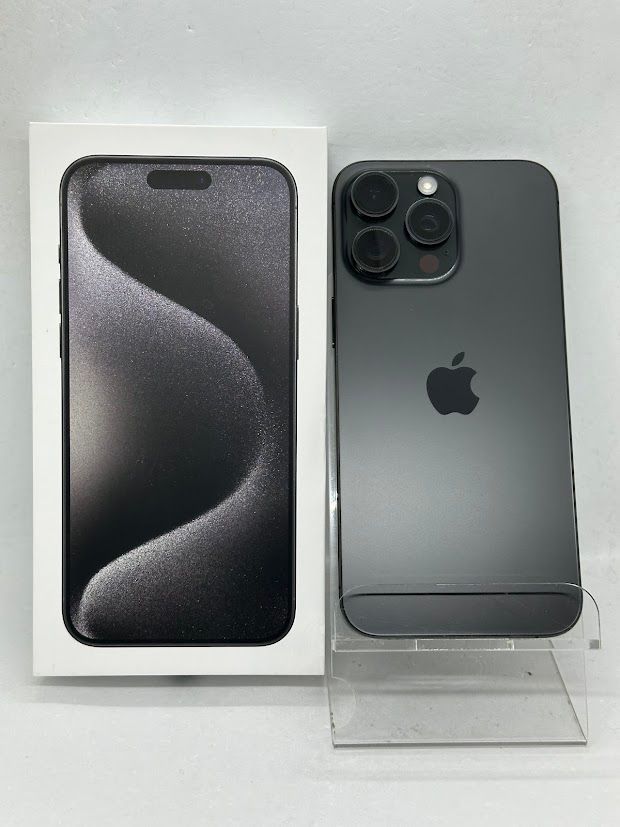ムスビー｜iPhone15 Pro Max 1TB ブラックチタニウム SIMフリー 