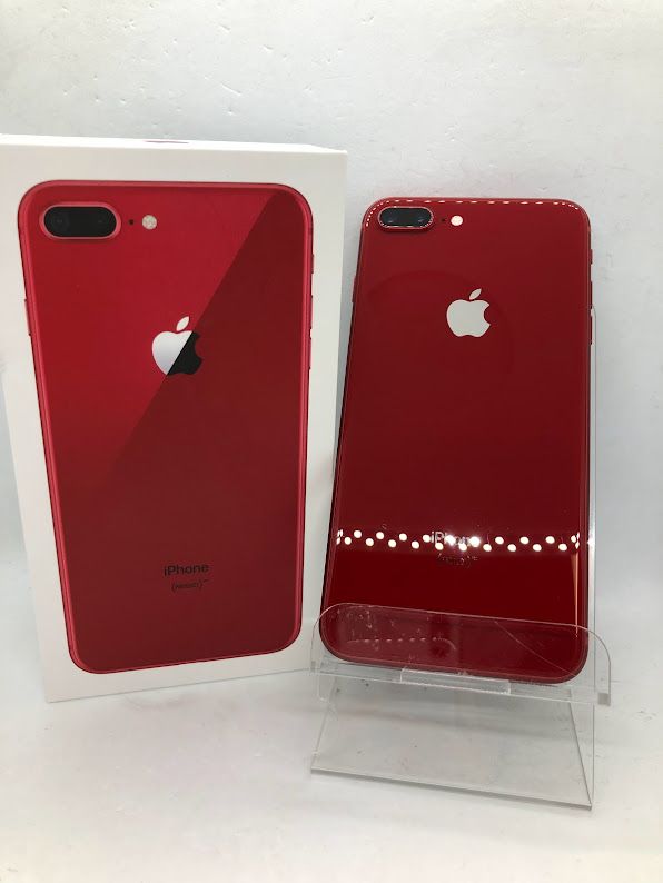 ムスビー｜iPhone8 Plus 64GB レッド SIMフリー au版 バッテリー76 