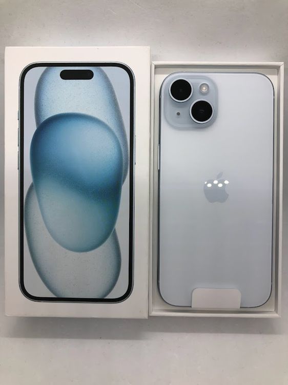 ムスビー｜iPhone15 256GB ブルー SIMフリー au版 未使用品【iPhone15 