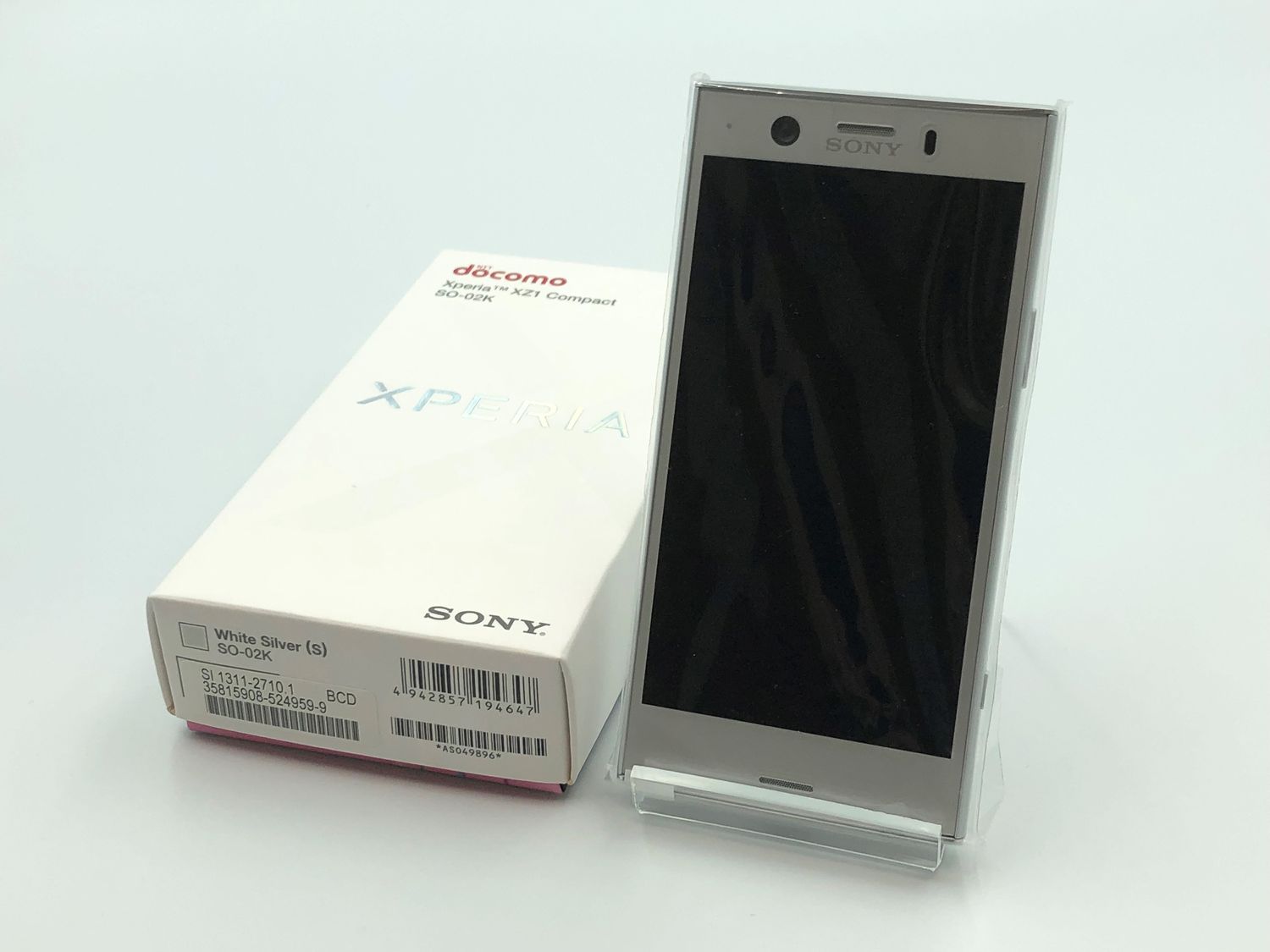ムスビー｜【未使用品】Xperia XZ1 Compact SO-02K White Silver  