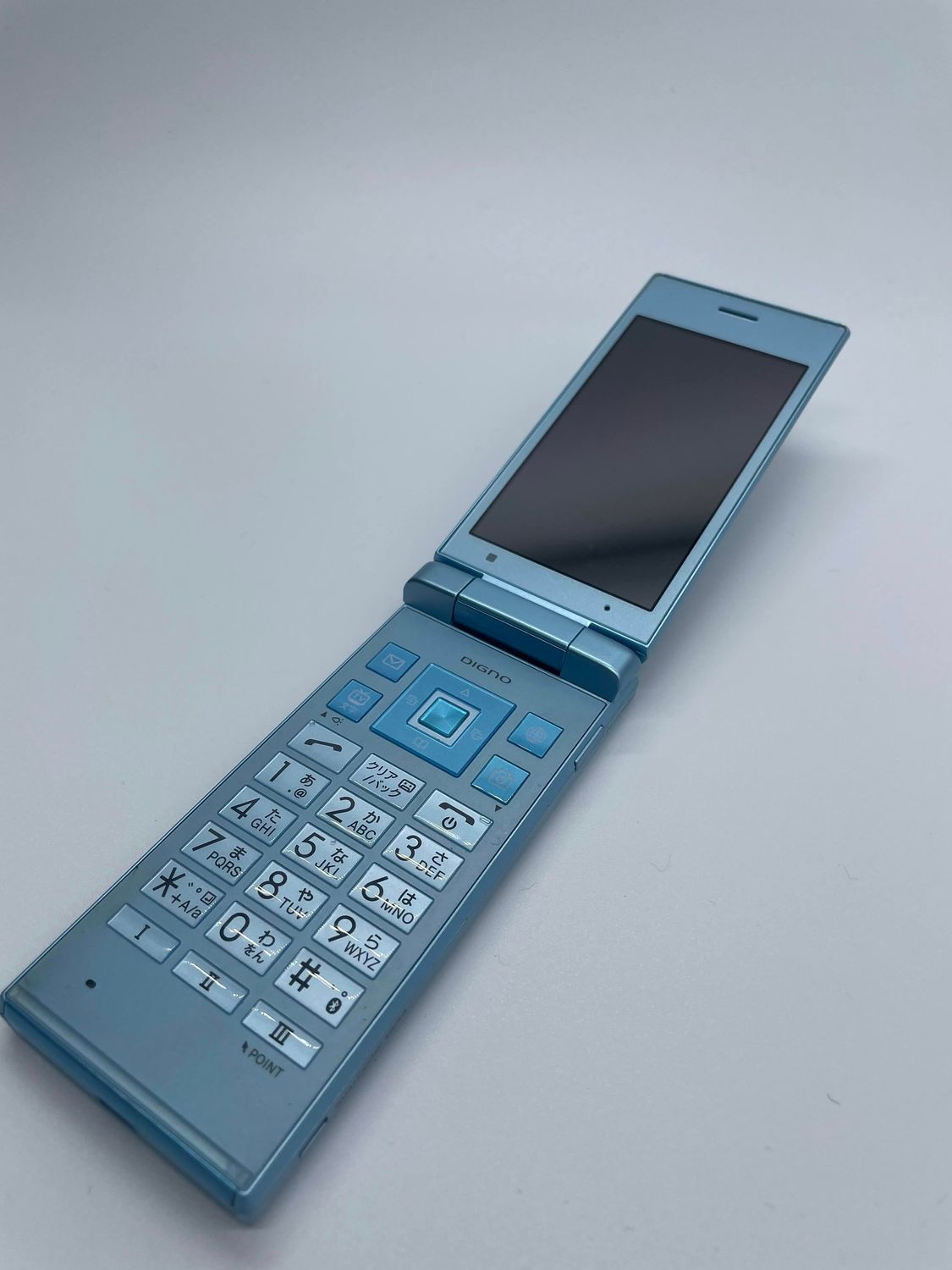 ムスビー｜中古美品 Ymobile DIGNO ケータイ2 NP702KC ブルー【DIGNO 