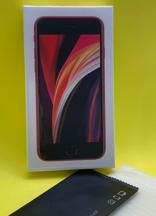 ムスビー｜未開封 SIMフリー iPhoneSE 第2世代 128GB レッド MHGV3J/A  