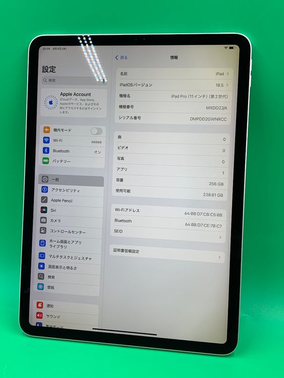 �����礤���� iPad Pro 11����� ��2���� Wi-Fi 256GB ����С�