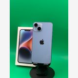���Хåƥ꡼���� iPhone 14 256GB �֥롼 SIM�ե꡼ ��������100%