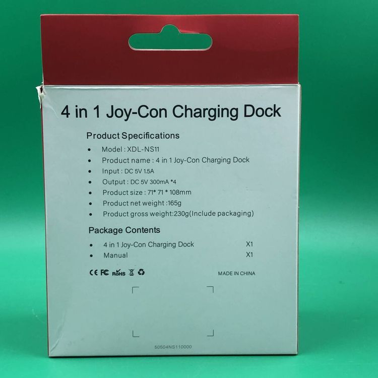 Switch JoyCon 4in1 4��Ʊ�� Charing Dock �¹�͢�� XDL-NS11
