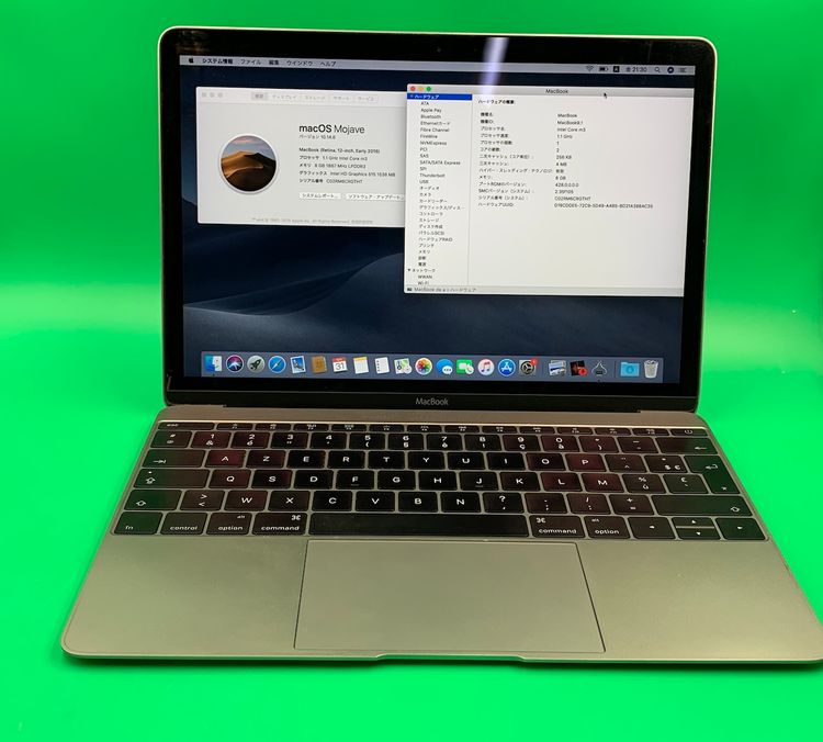 MacBook 12 intel Core M3 1.1GHz 2016 8GB 256GB