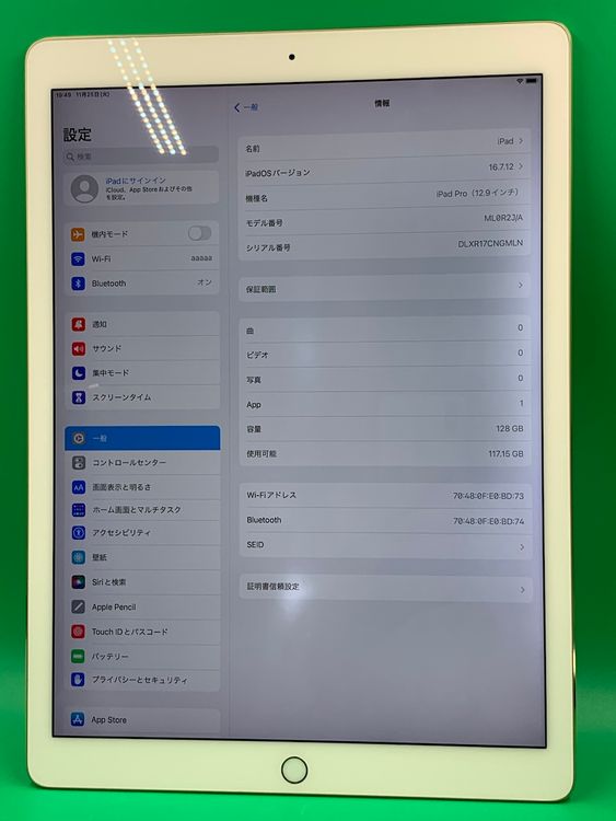 礤 iPad Pro 12.9 1 Wi-Fi 128GB 