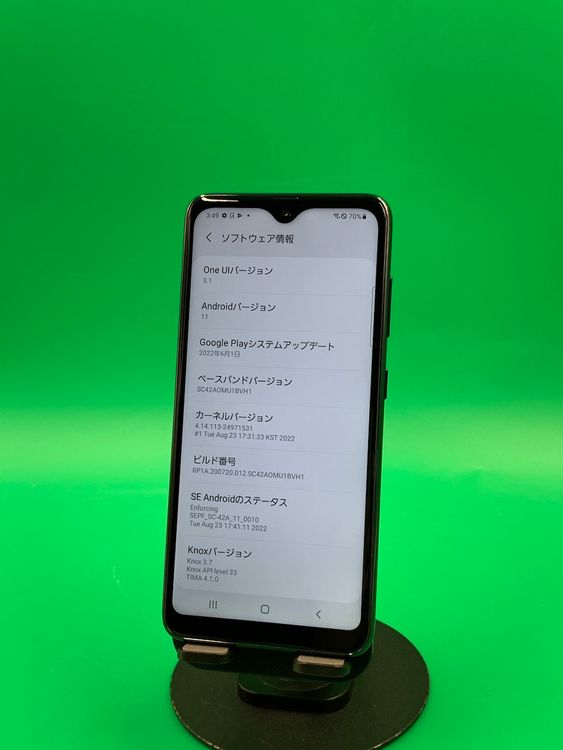  Galaxy A21 64GB ֥å SIMե꡼ docomo 