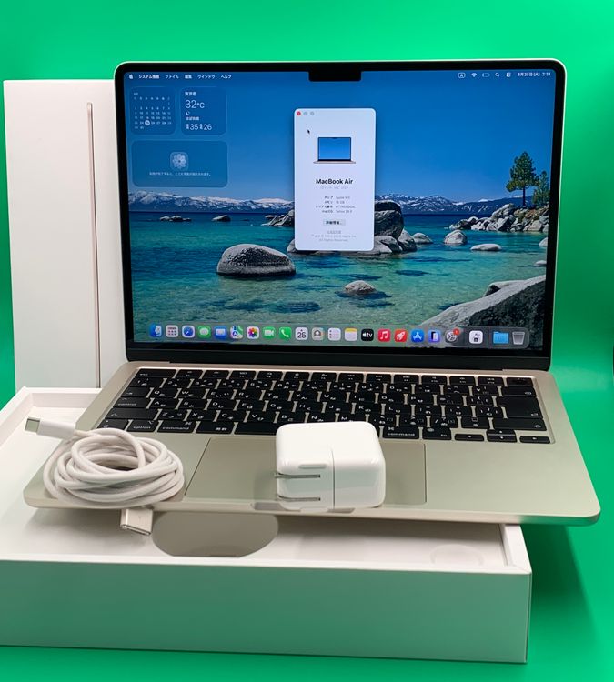 ������Ʊ��MacBook Air 13����� M3���å� 16GB 256GB 2024 ����10��