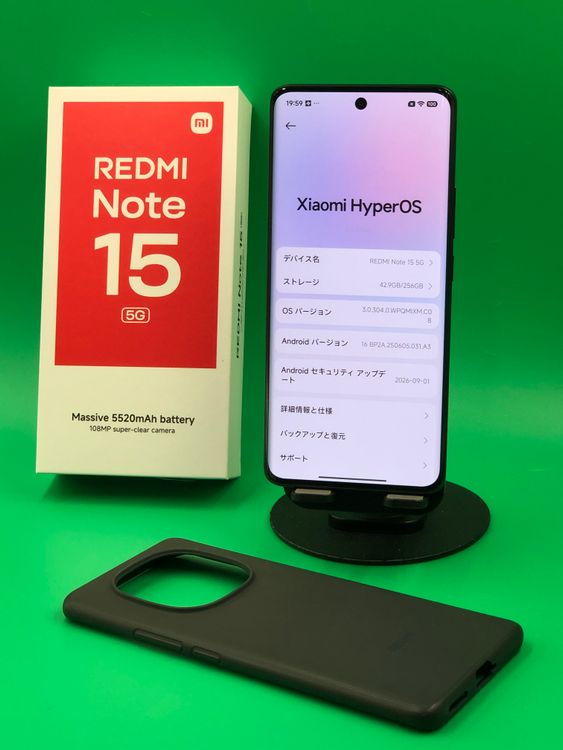 �������� Xiaomi Redmi Note 15 5G 256GB SIM�ե꡼ ��������100%