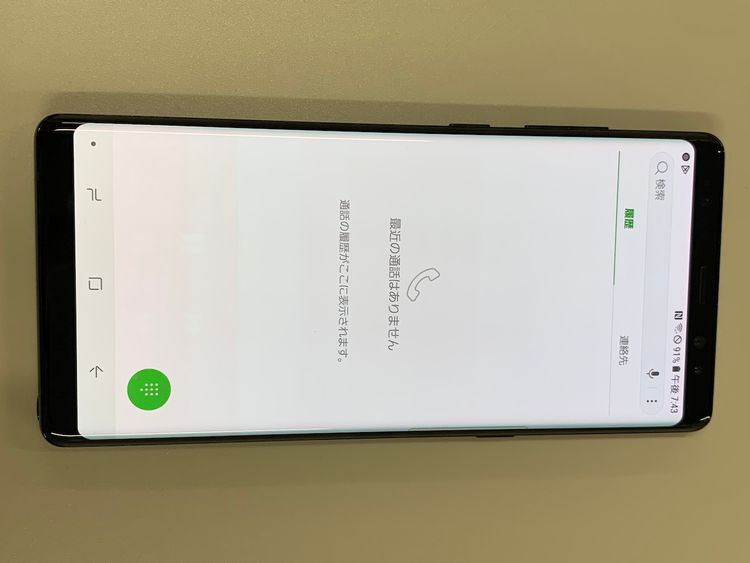 ���Хåƥ꡼���� Galaxy Note8 64GB �ߥåɥʥ��� �֥�å� KDDI ��