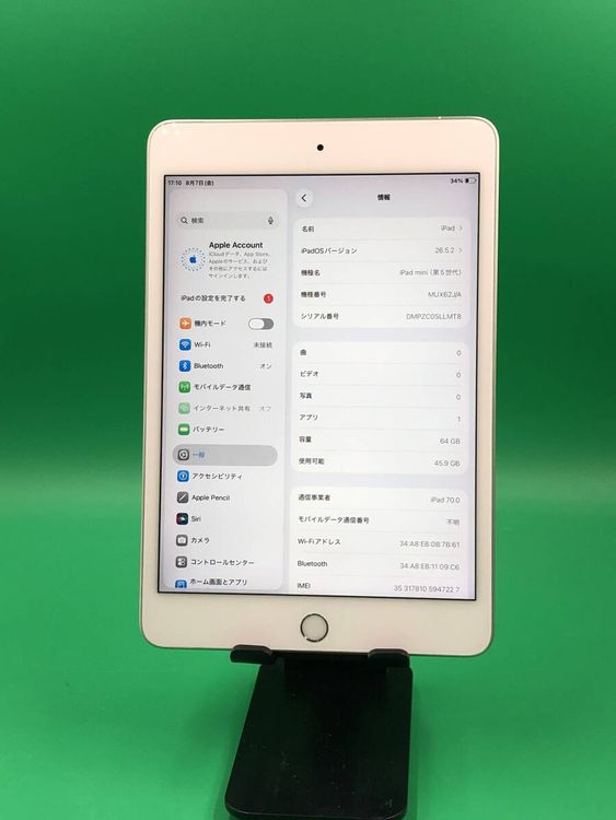 ���礤���� iPad Mini ��5���� Wi-Fi+Cellular 64GB ����С�