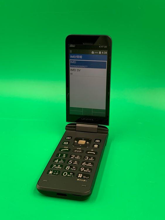 ������ GRATINA KYF39 8GB �֥�å� SIM�ե꡼ KDDI ��