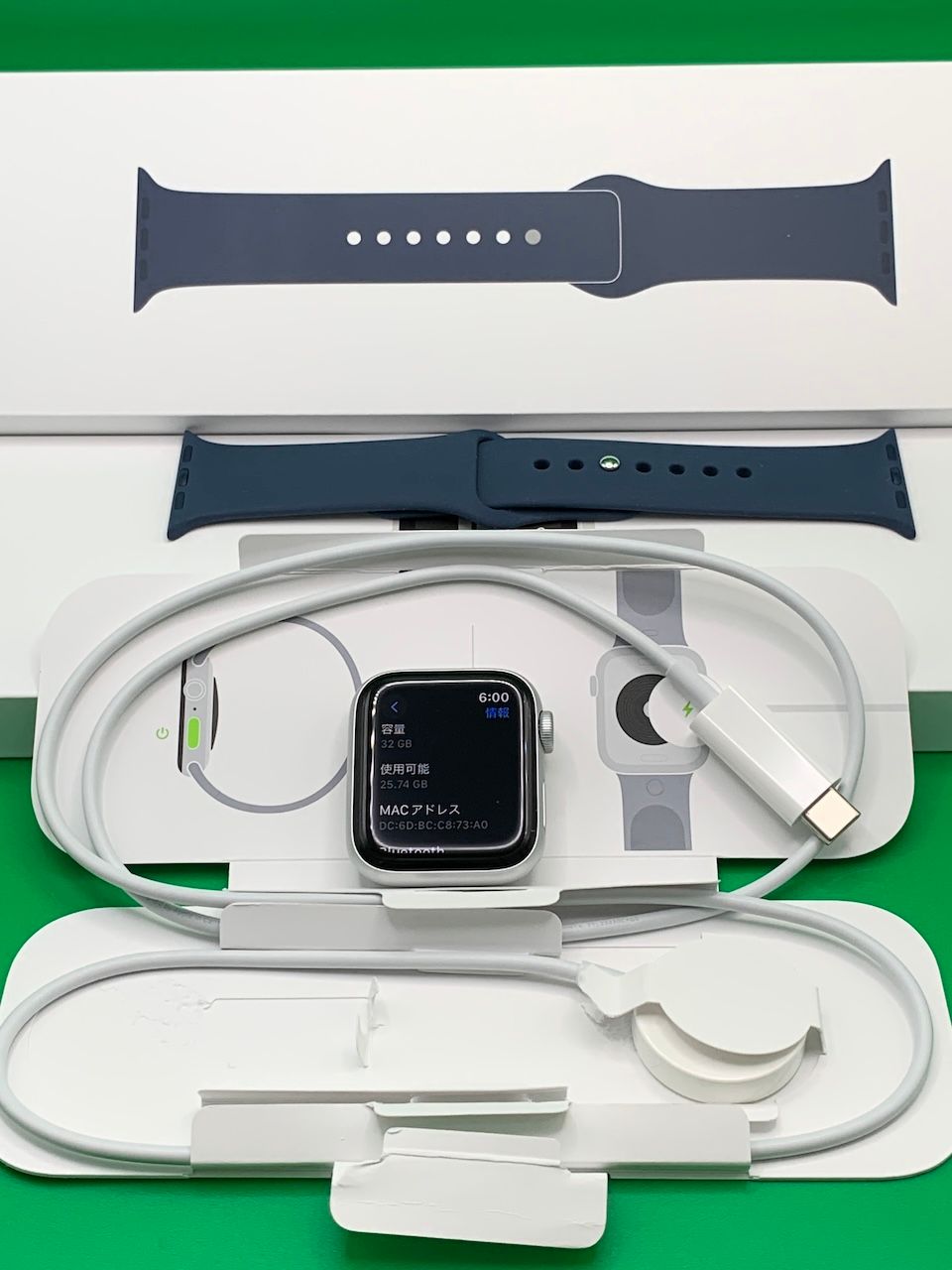 ムスビー｜☆新品同様 Apple Watch SE 第2世代 44mm GPS 32GB 最大容量 