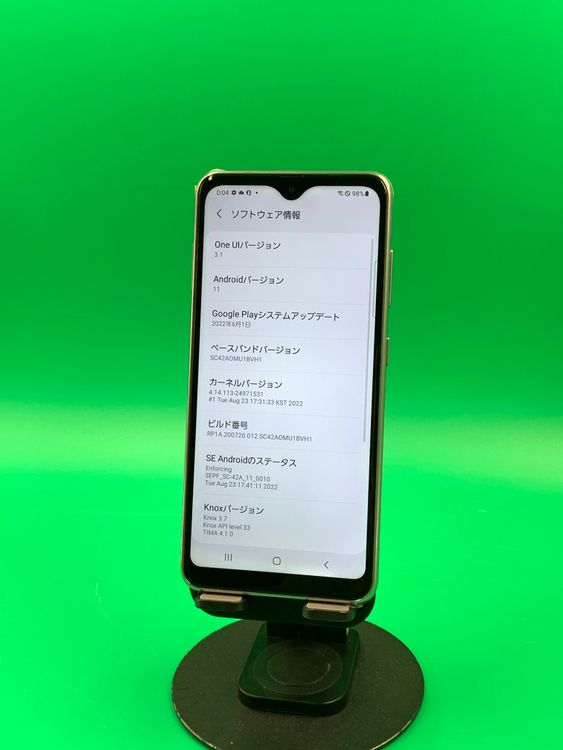 ���Хåƥ꡼���� Galaxy A21 64GB �ۥ磻�� SIM�ե꡼ docomo ��