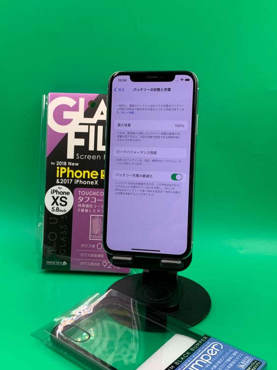 ���ѥͥ롦�Хåƥ꡼���� iPhone X 64GB ����С� SIM�ե꡼