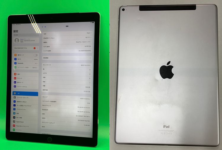 iPad Pro 12.9����� Wi-Fi+Cellular 128GB ���ڡ������졼 H2