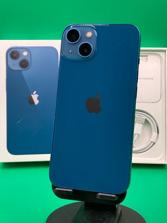  iPhone 13 128GB ֥롼 SIMե꡼ 100% Softbank 