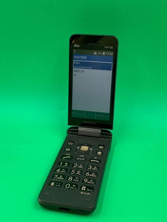 ������ GRATINA KYF39 4GB �֥�å� SIM�ե꡼ KDDI ��