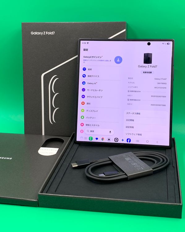 ������ Samsung Galaxy Z Fold7 1TB �����åȥ֥�å� ���������ɹ�