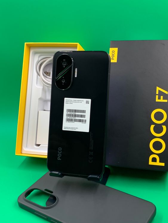 ������Ʊ�� Xiaomi POCO F7 256GB �֥�å� SIM�ե꡼ ��������100%