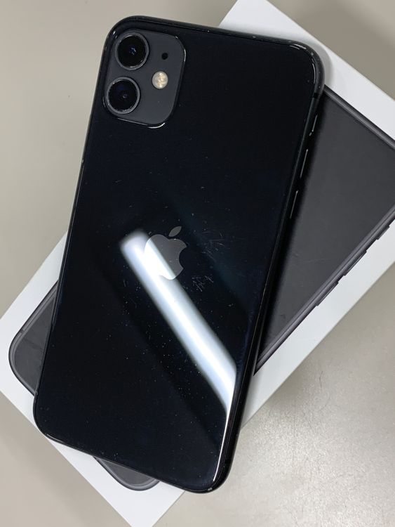 ���ѥͥ롦�Хåƥ꡼���� iPhone 11 64GB �֥�å� SIM�ե꡼
