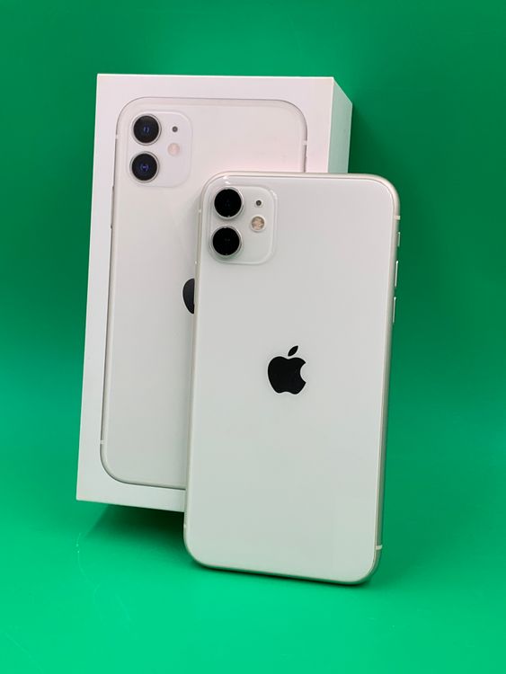 ������ iPhone 11 128GB �ۥ磻�� SIM�ե꡼ ��������100%