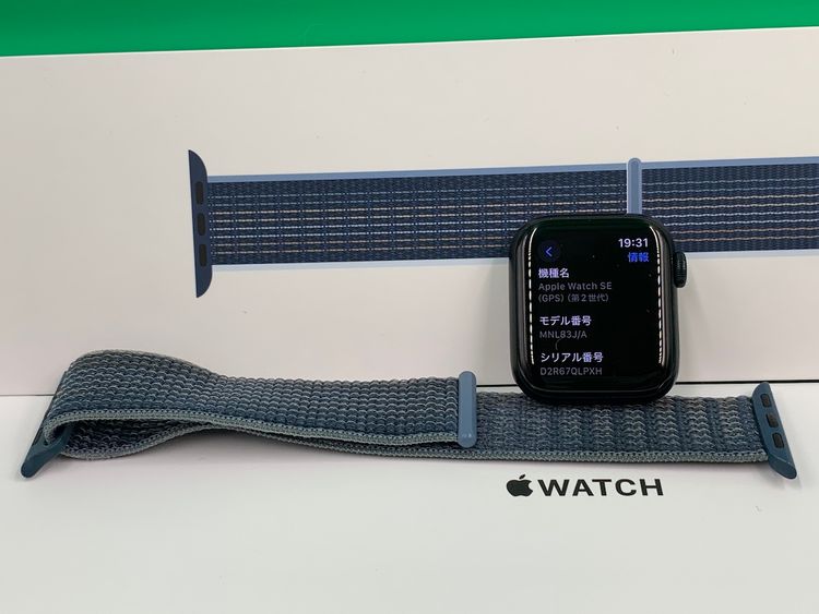 ����� Apple Watch SE ��2���� GPS��ǥ� 40mm 32GB �ߥåɥʥ���