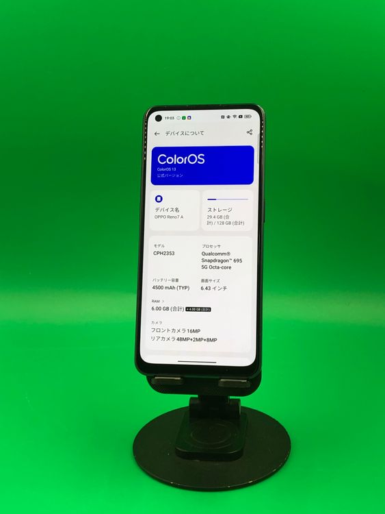 ���������� OPPO Reno7 A 128GB �ǥ奢��SIM SIM�ե꡼