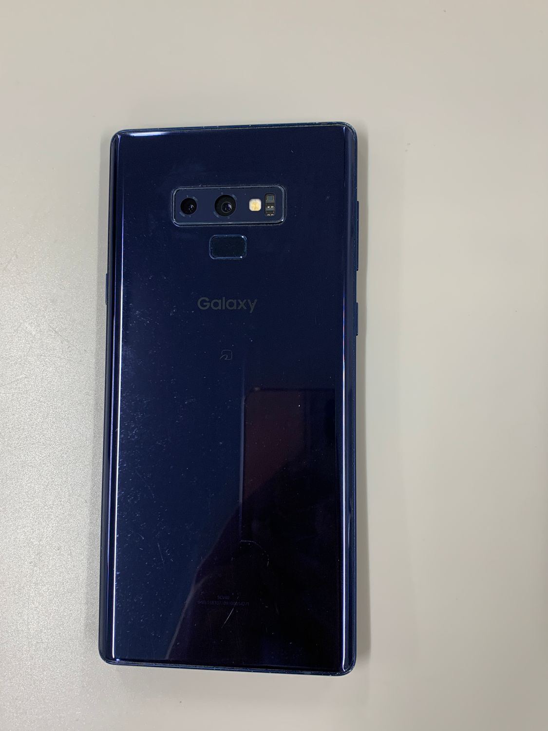 ムスビー｜☆激安 Galaxy Note9 128GB オーシャン ブルー SIMフリー au