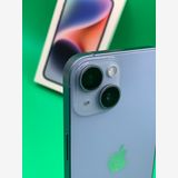 ���Хåƥ꡼���� iPhone 14 256GB �֥롼 SIM�ե꡼ ��������100%