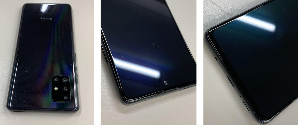 ギャラクシーA51 128GB ブラック SIMフリー 激安販売スマホ