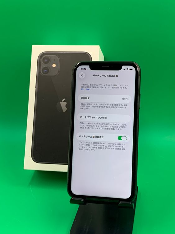������ iPhone 11 128GB �֥�å� SIM�ե꡼ ��������100%