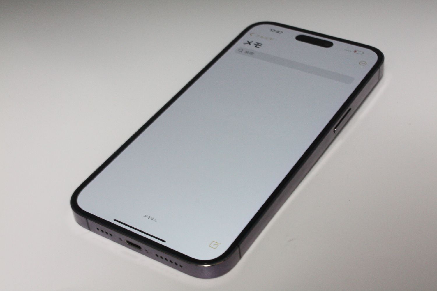 ムスビー｜バッテリー新品同様 iPhone14ProMAX 128GB deep purple SIM
