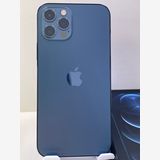 バッテリー90% 利用制限:O iPhone 12pro 256gb パシフィックブルー