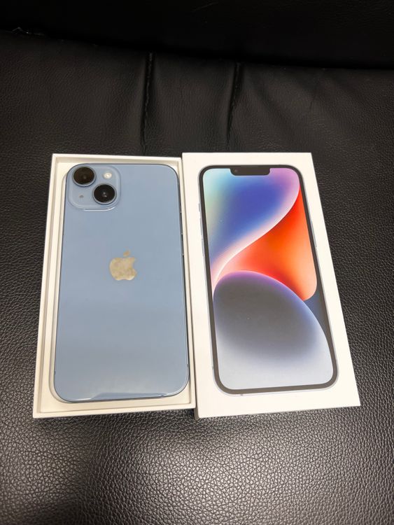 ムスビー｜IPHONE 14 128gb ブルー シムフリーロック解除済み