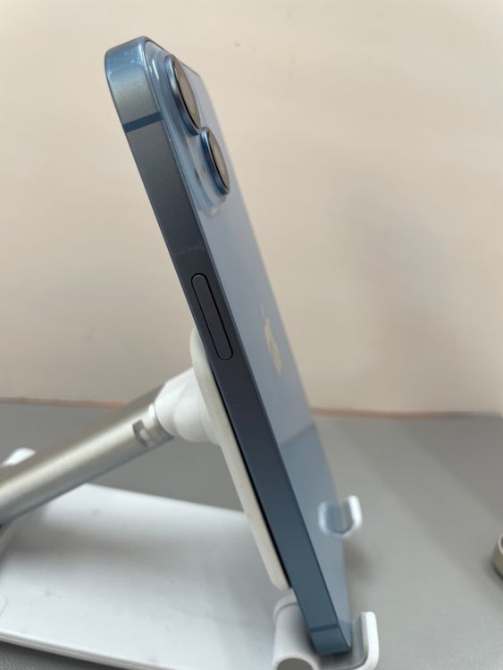 �Хåƥ꡼91% iPhone 14 �֥롼��128gb �ۥ磻��