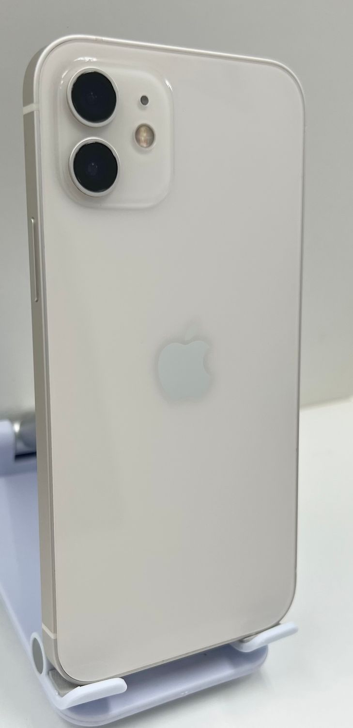 ムスビー｜美品 利用制限:O iPhone 12 128gb ホワイト【iPhone12 SIM