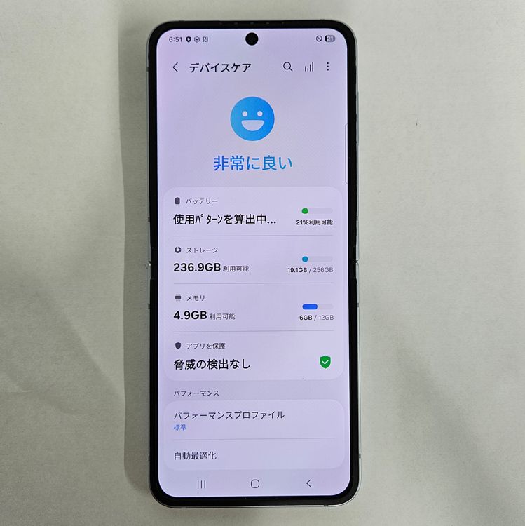 FLIP6 256GB �֥롼 SIM�ե꡼ A���