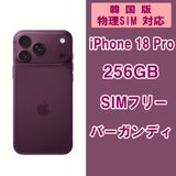 iPhone 18 Pro 256GB �С�����ǥ� SIM�ե꡼�ڿ��ʡ�