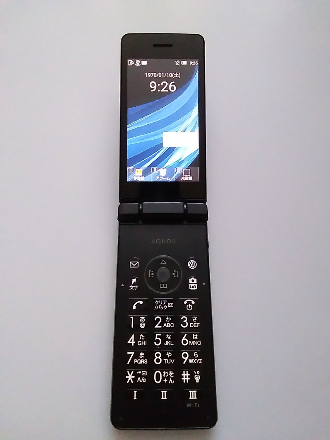 ☆ Y!mobile AQUOS ケータイ3 806SH ブラック ムスビー｜AQUOS ケータイ3 806SH ブラック 美品 送料無料【AQUOS
