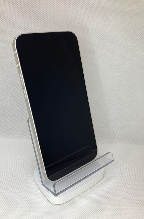 IPhone12 64GB ホワイト SIMフリー美品バテッリ84%即日発送