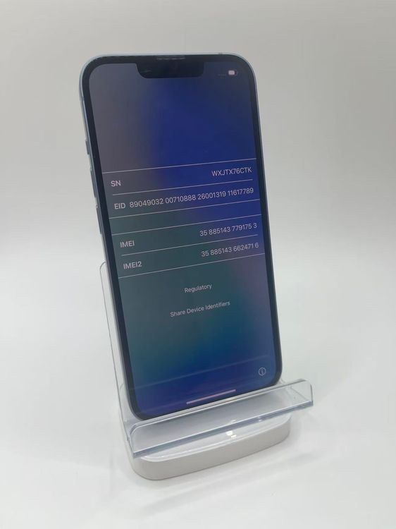 �Хåƥ꡼91��iPhone14 128GB �֥롼 SIM�ե꡼��������ȯ���¿��ݾ�