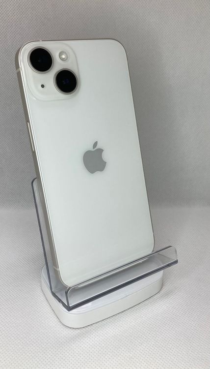 iPhone14-128GBスターライト超美品SIMフリーバテッリ85%即日発送1か月保証付き