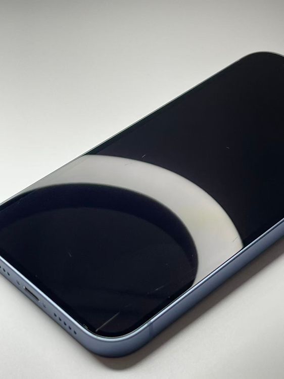 �Хåƥ꡼91��iPhone14 128GB �֥롼 SIM�ե꡼��������ȯ���¿��ݾ�