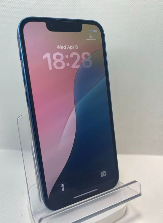 �Хåƥ꡼100��iPhone13 mini 128GB �֥롼�������ξ�1�����ݾ� SIM�ե꡼